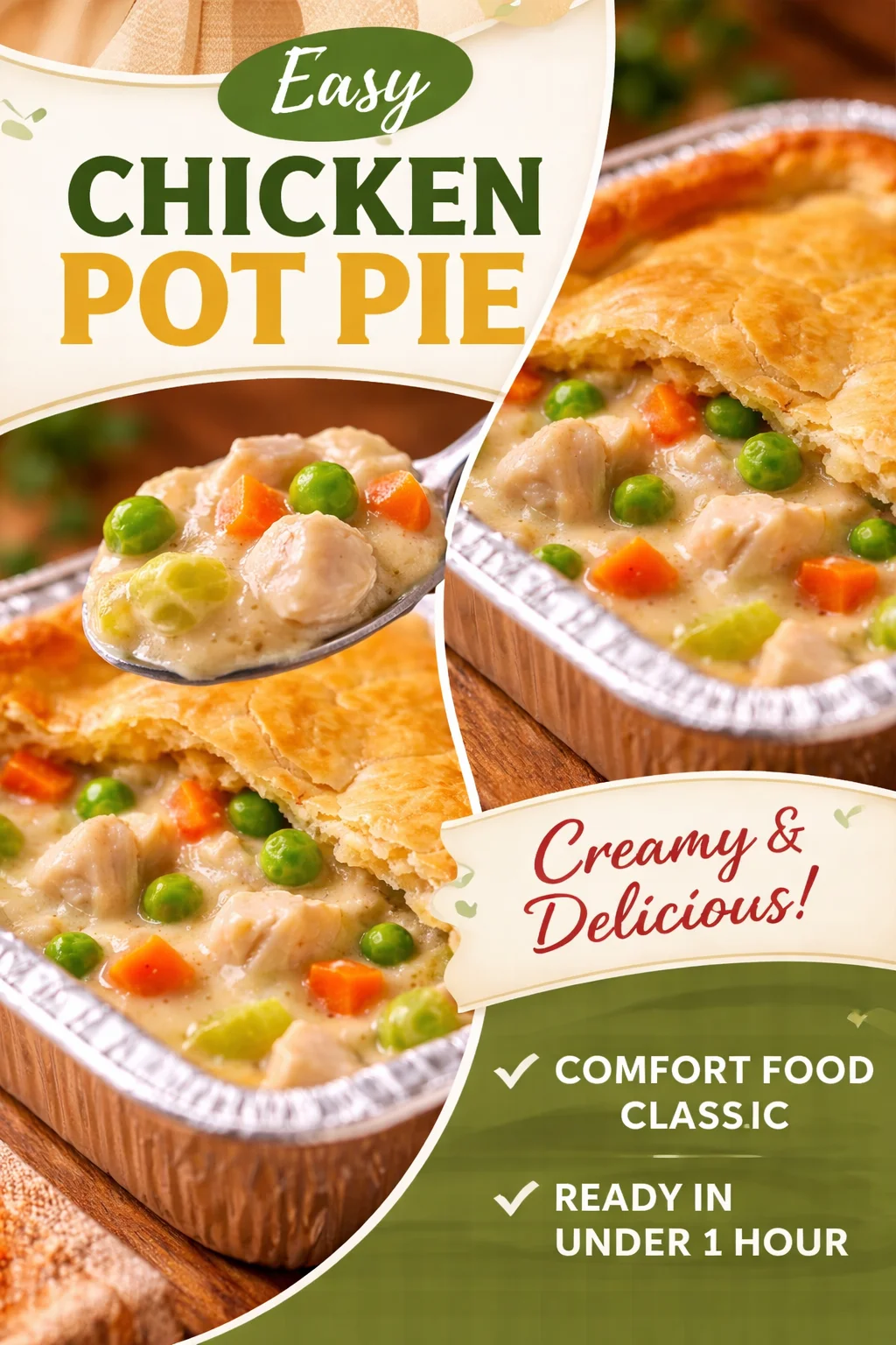 FREEZER CHICKEN POT PIES