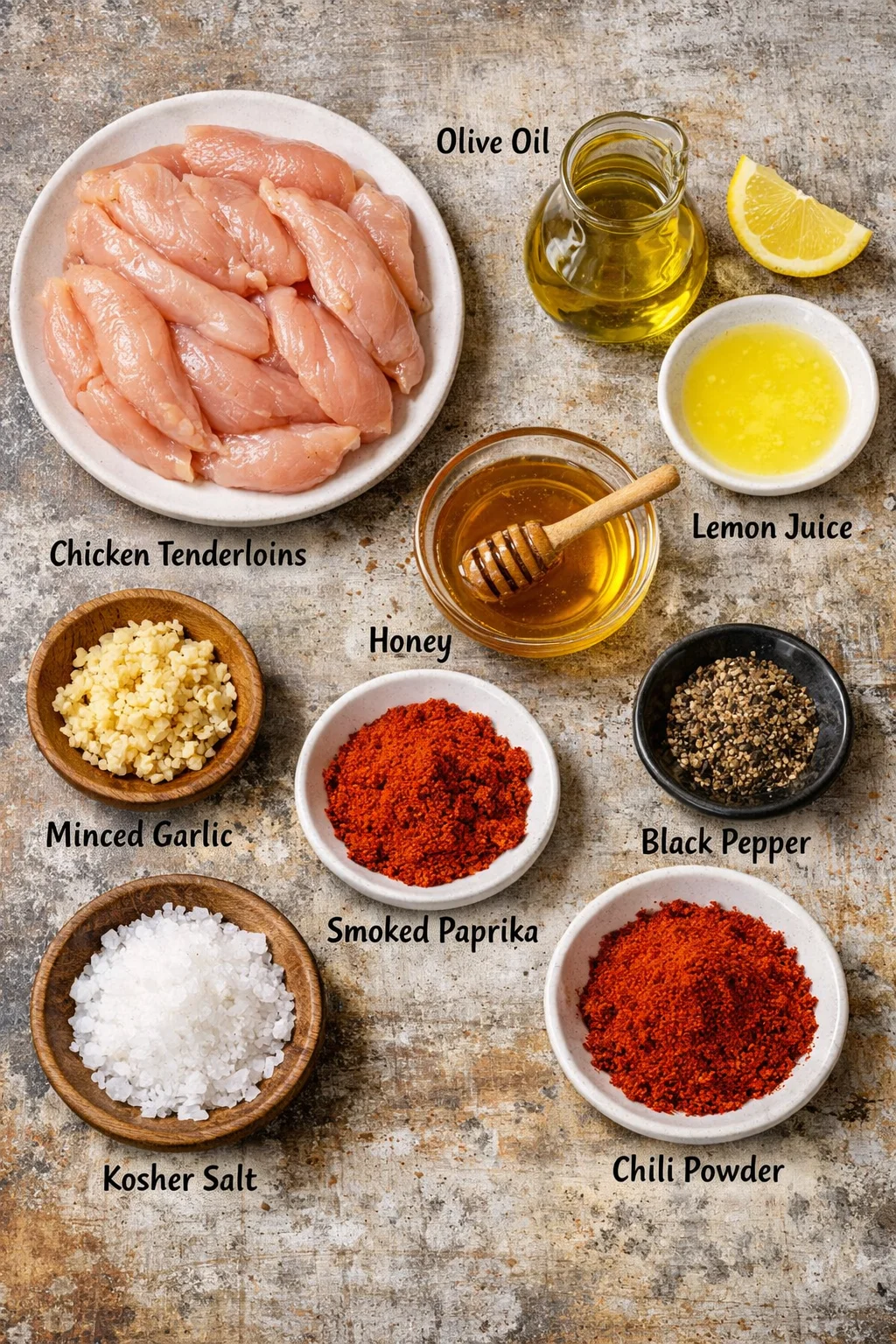 grilled chicken tenders