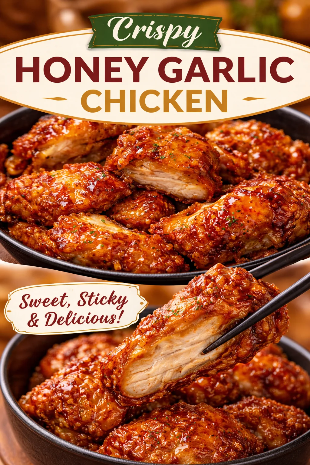 Honey Butter Crispy Chicken