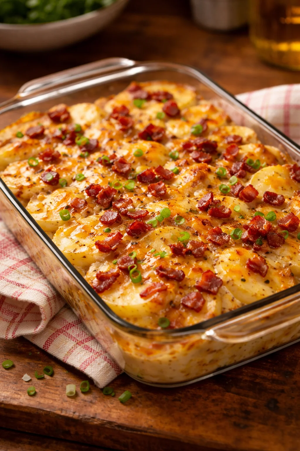 LOADED SCALLOPED POTATOES