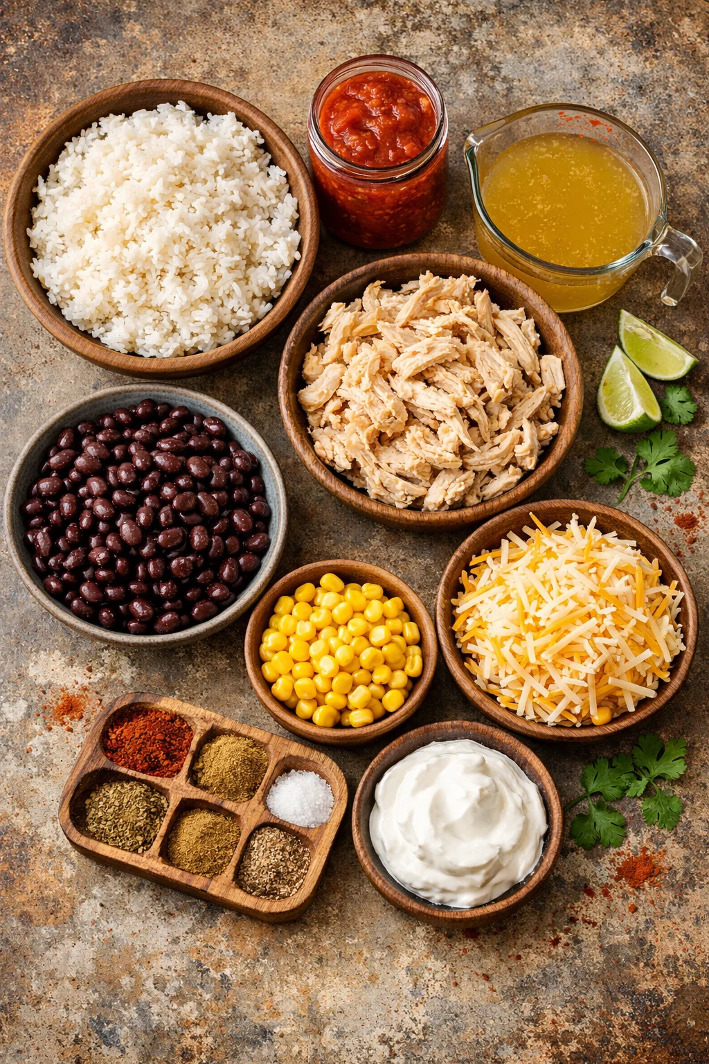 Mexican Chicken & Rice Casserole