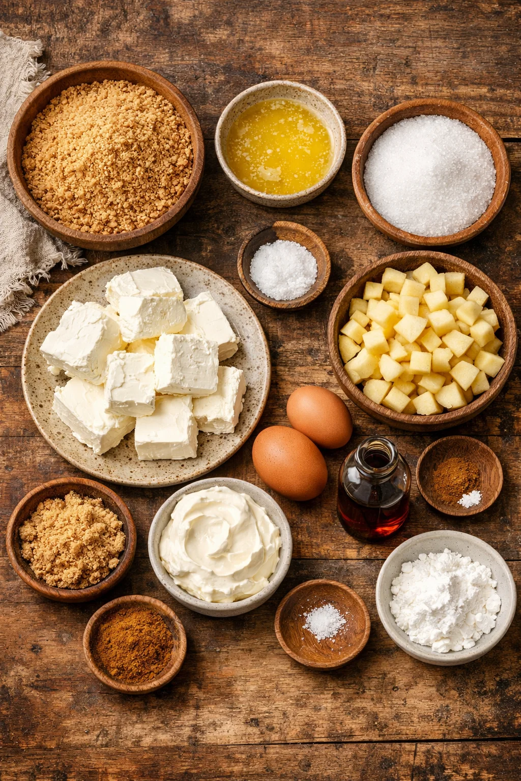 Mini Apple Cheesecakes