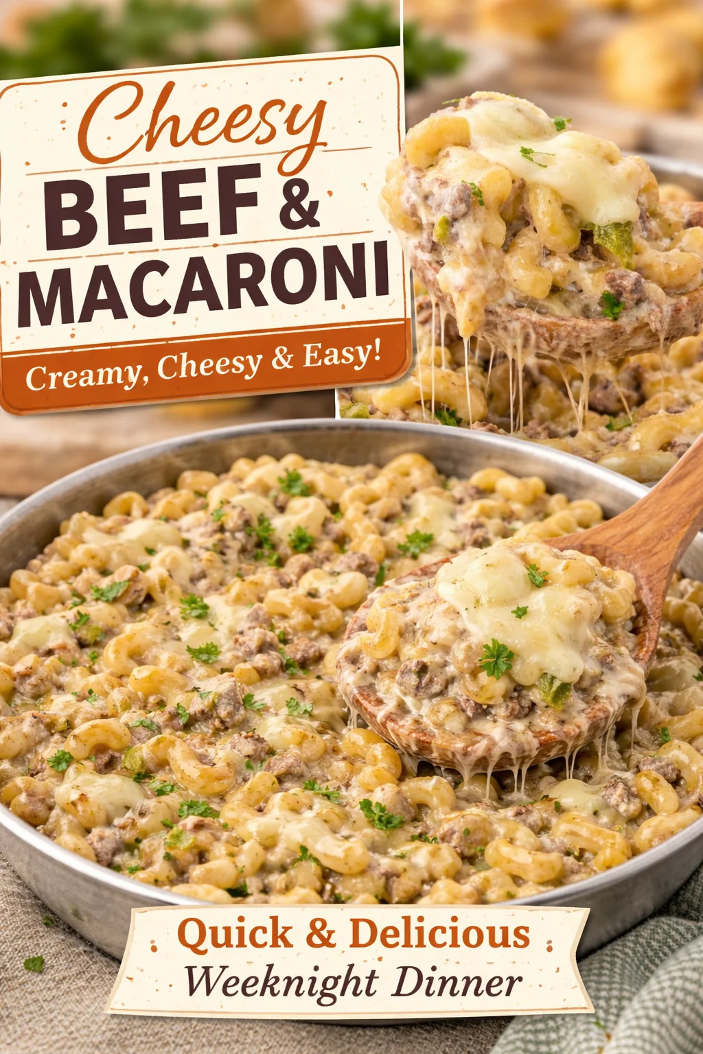 Philly Cheesesteak Pasta