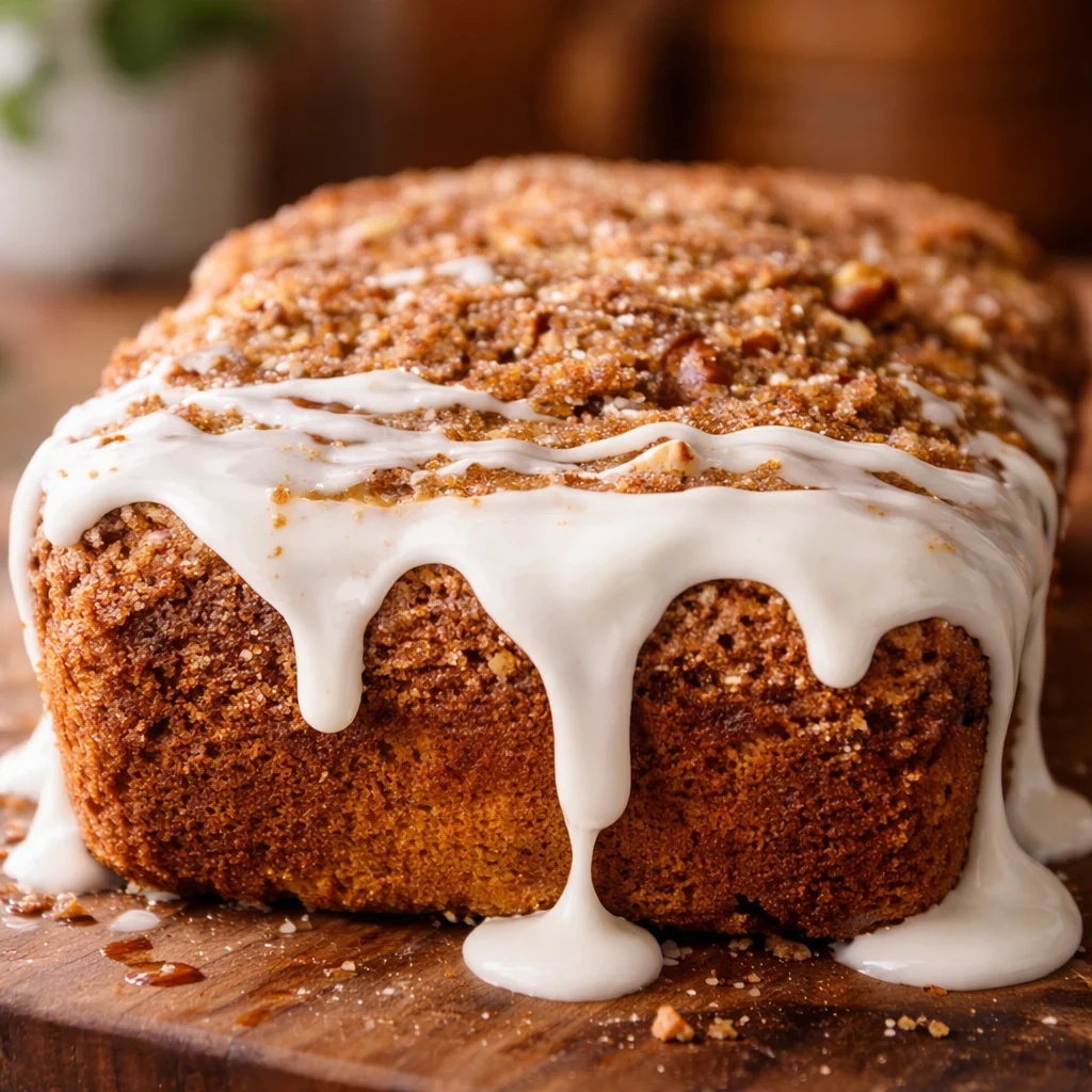 Delicious powdered sugar glaze drizzled over baked goods.