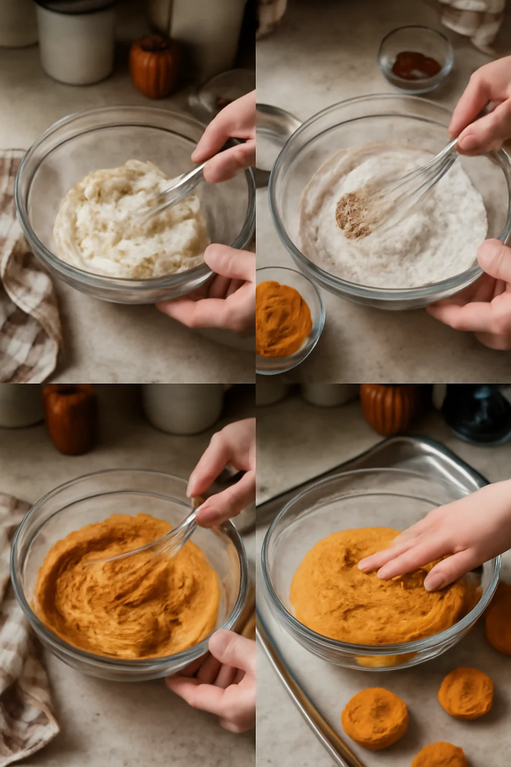 Pumpkin Cheesecake Cookies