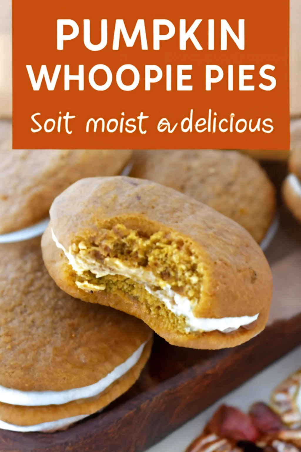 Pumpkin Whoopie Pies