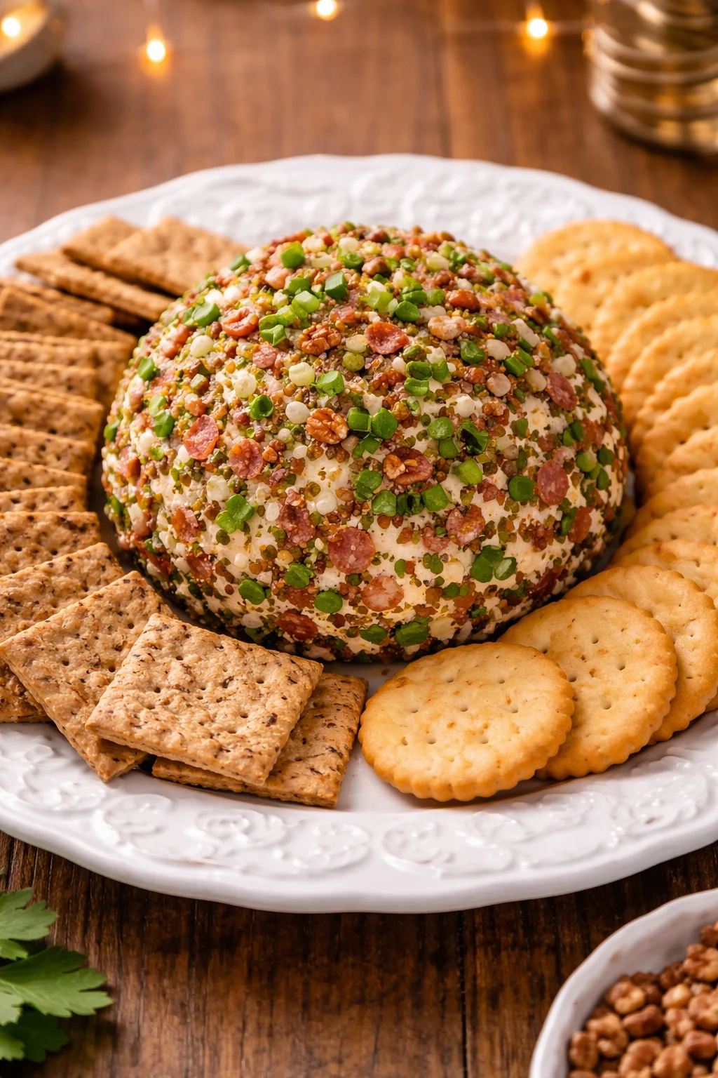 salami cream cheese ball