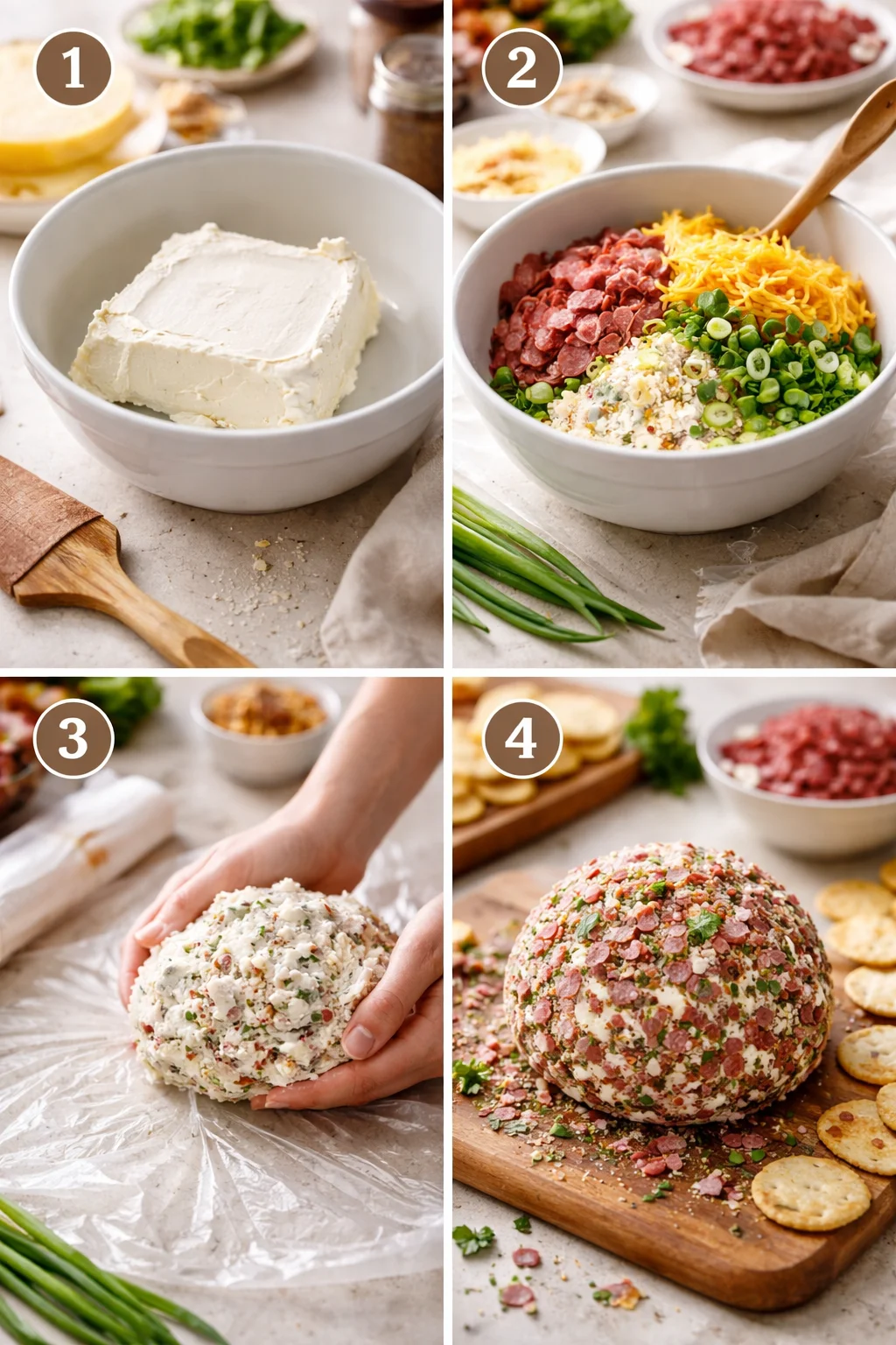 salami cream cheese ball