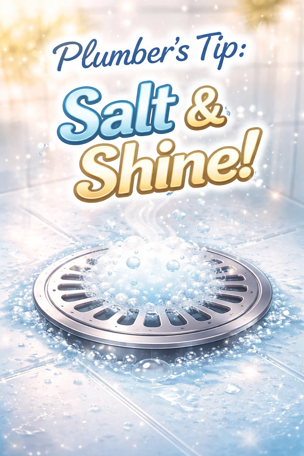 Salt in the Shower Drain: The Plumber’s Tip