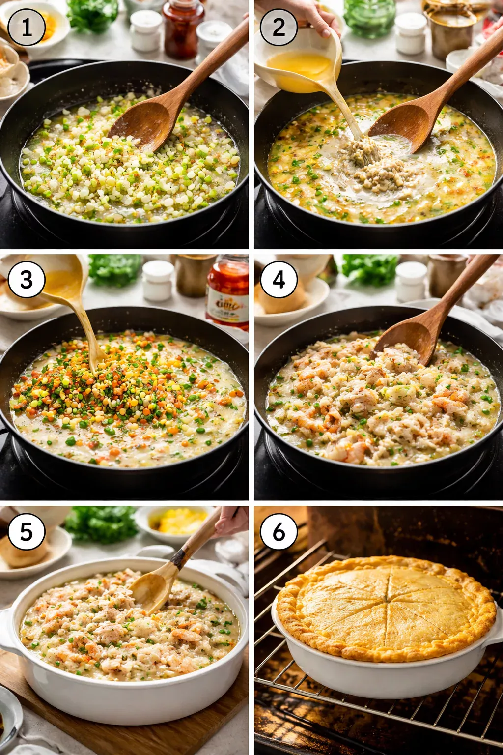 Seafood Pot Pie!