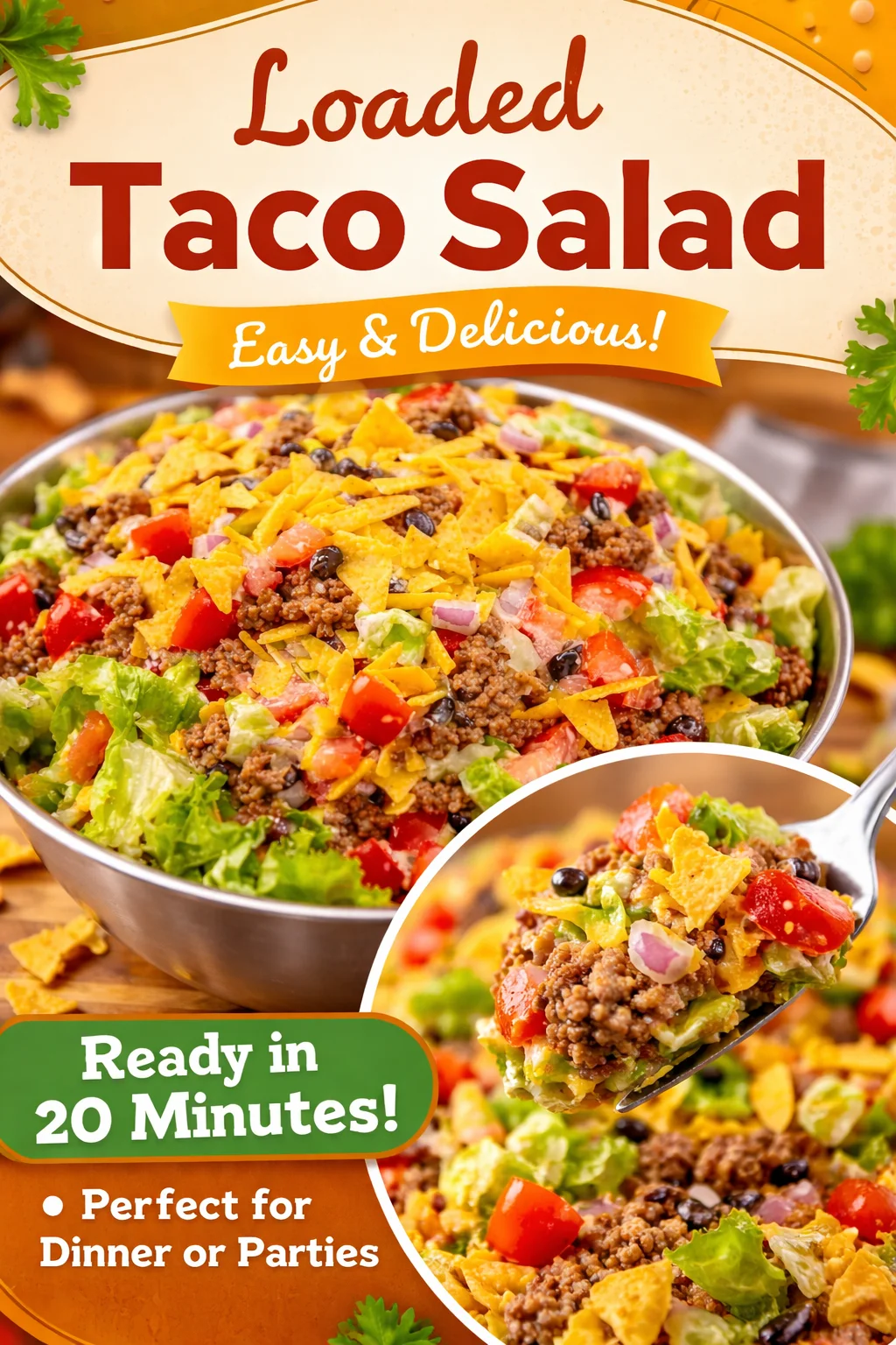 Seven-Layer Taco Salad