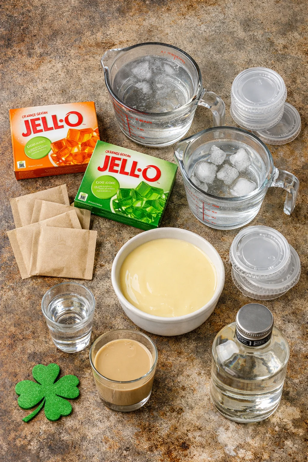 St. Patrick’s Day Jello Cups