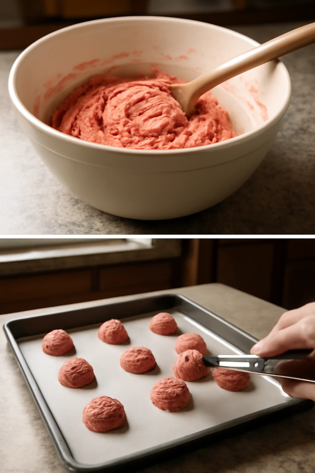 strawberry cake mix cookies