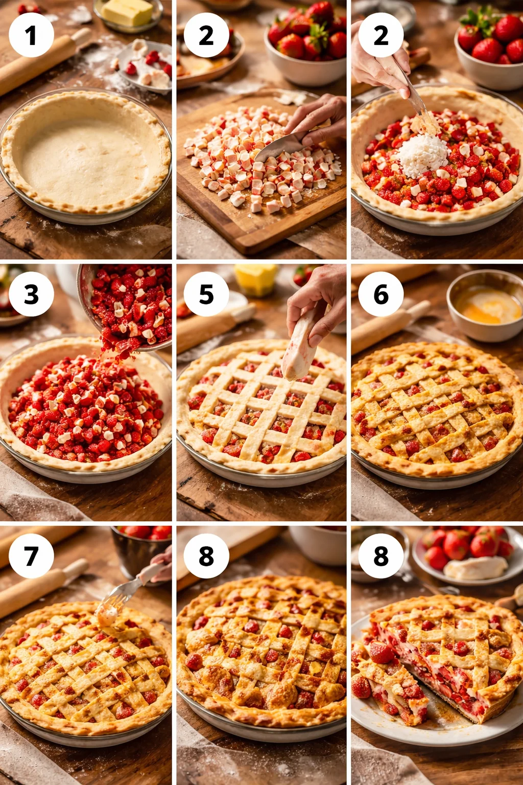 Strawberry Pop-Tart Pie