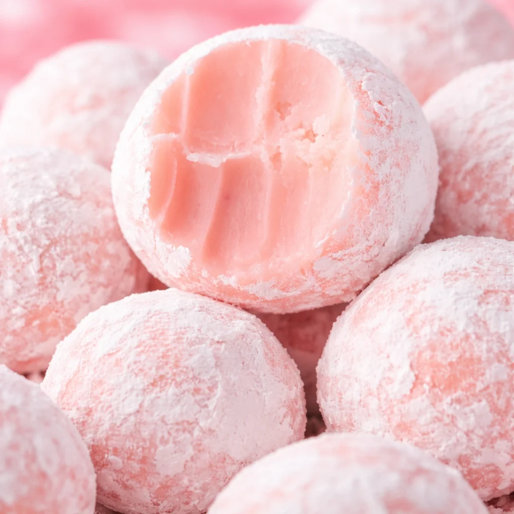 Delicious strawberry truffles made with simple ingredients, perfect for any occasion.