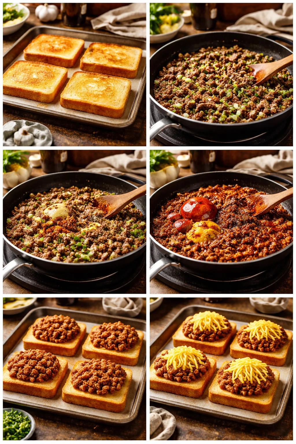Texas Toast Sloppy Joes