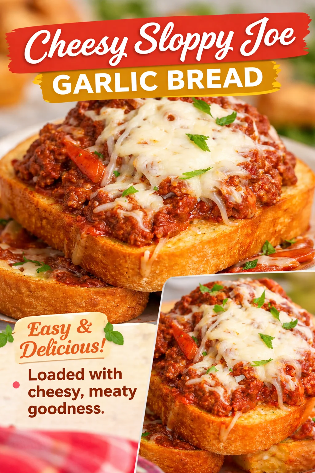 Texas Toast Sloppy Joes