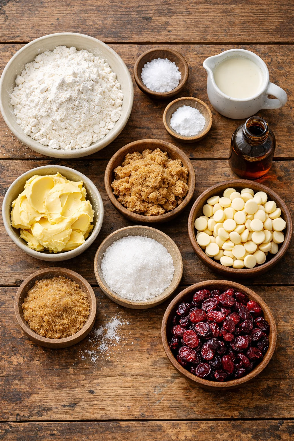 WHITE CHOCOLATE CRANBERRY COOKIES