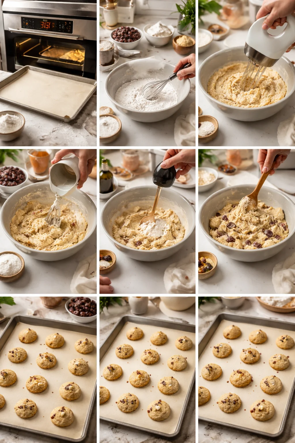 WHITE CHOCOLATE CRANBERRY COOKIES