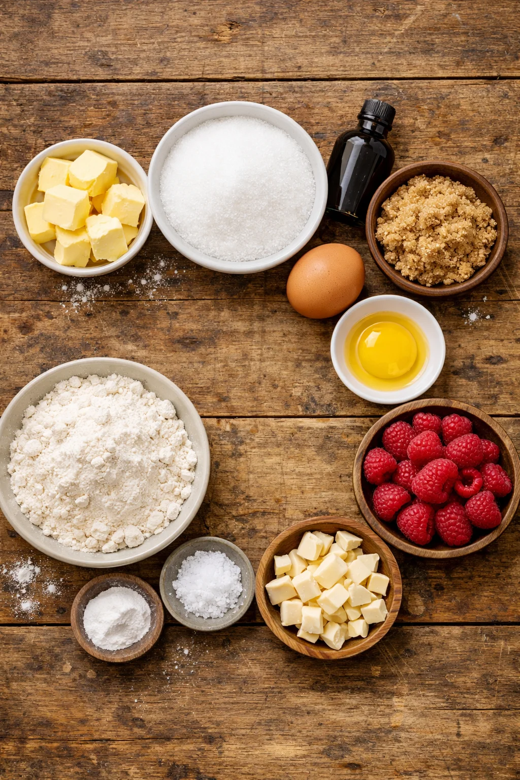 White Chocolate Raspberry Cookies