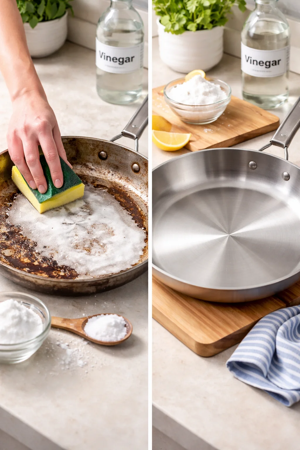 5 Best Ways To Clean Burnt Pans So They Look As Good As New
