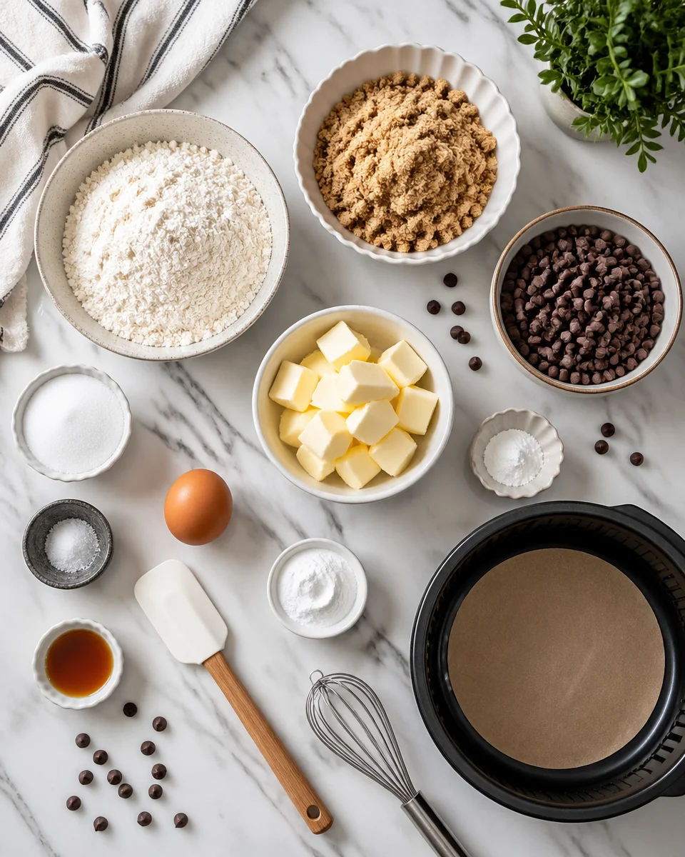Air Fryer Cookie Cake