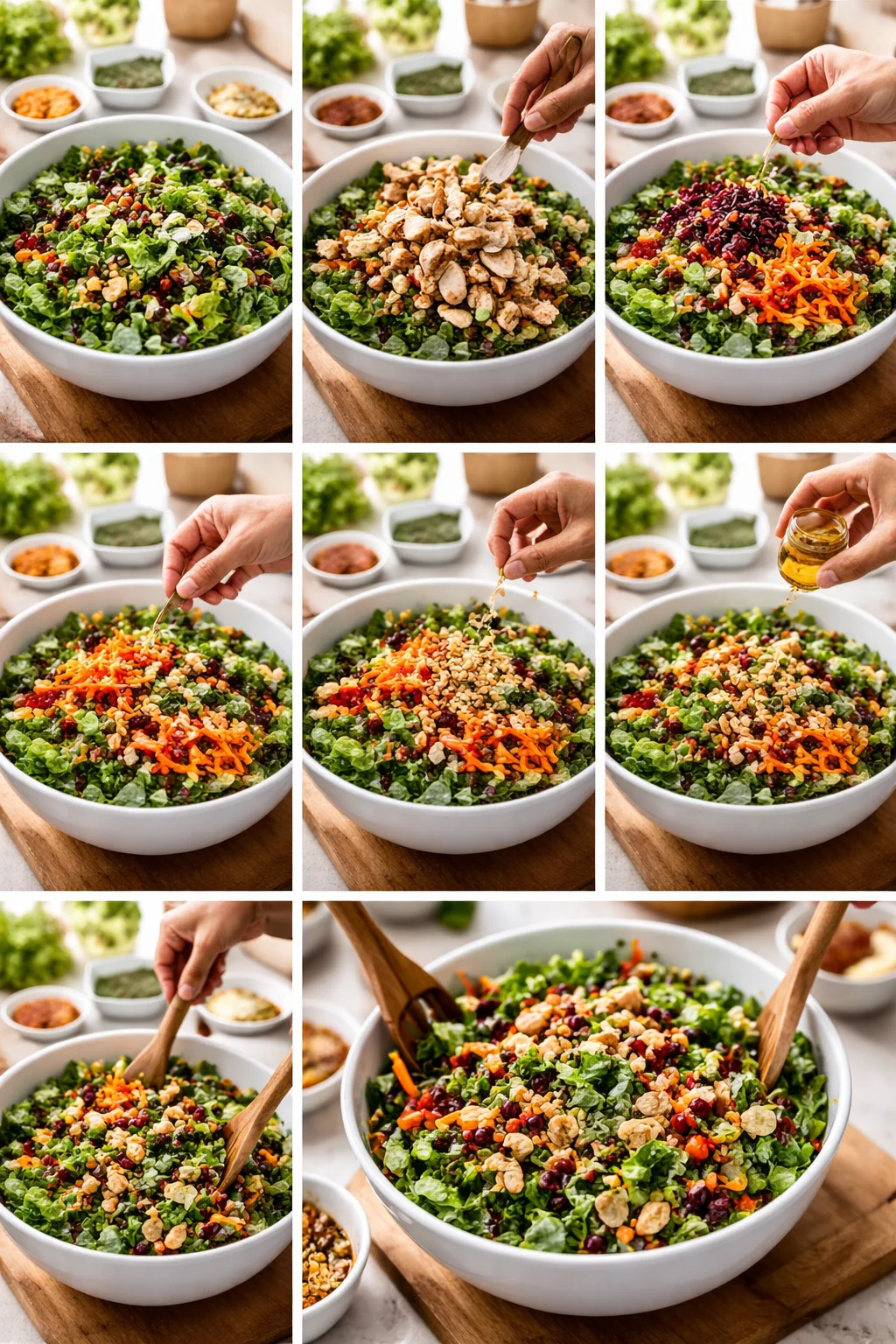 Asian Chicken Cranberry Salad