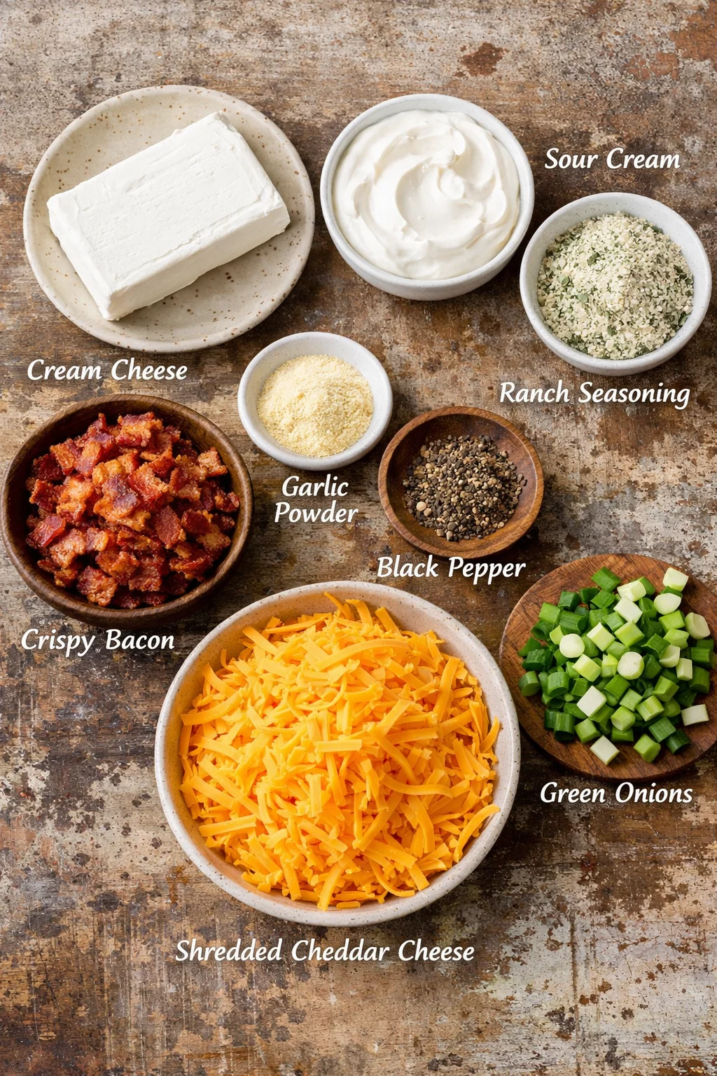 Bacon Ranch Cheddar Dip