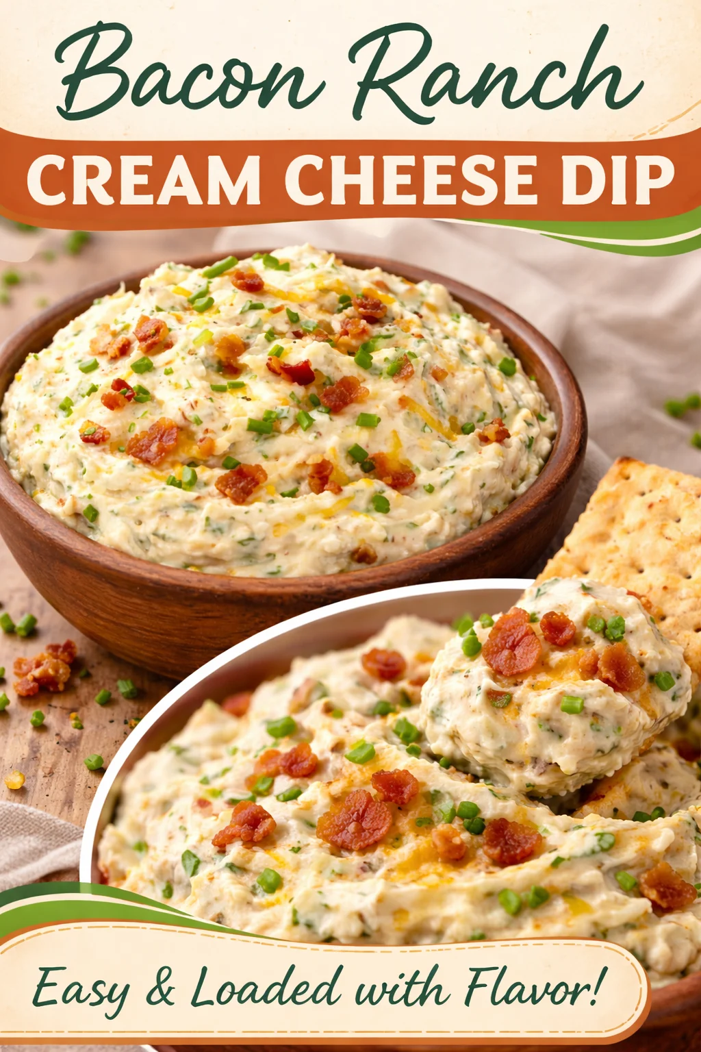 Bacon Ranch Cheddar Dip