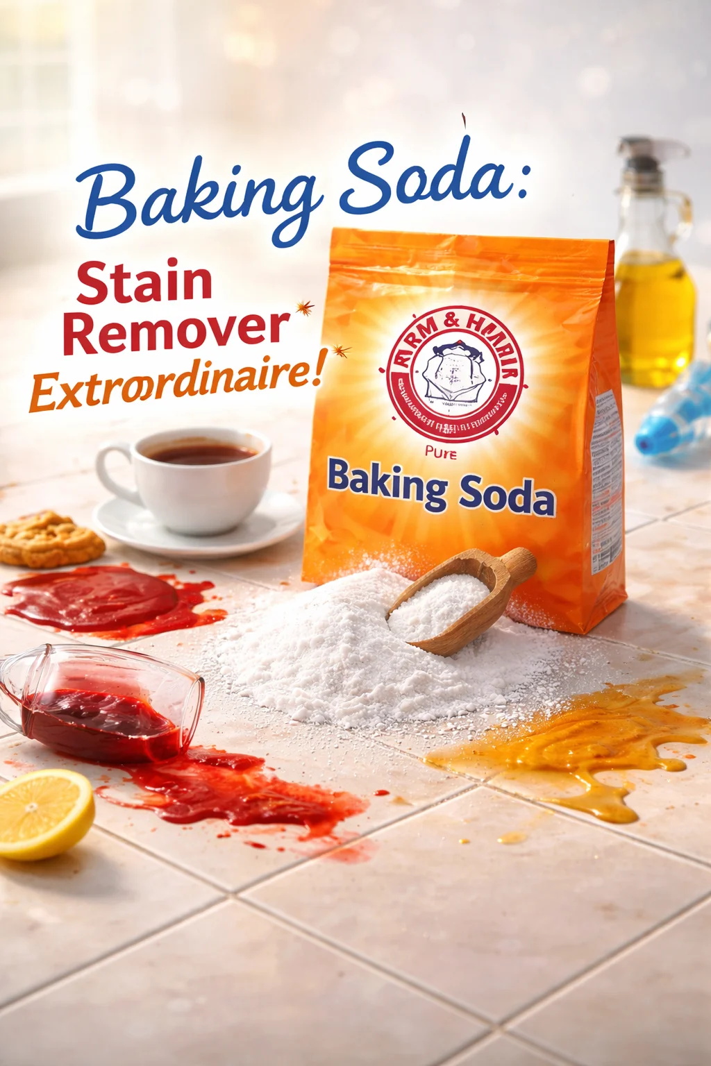 Baking Soda Is A Powerful Stain Remover That Outperforms Commercial Cleaners