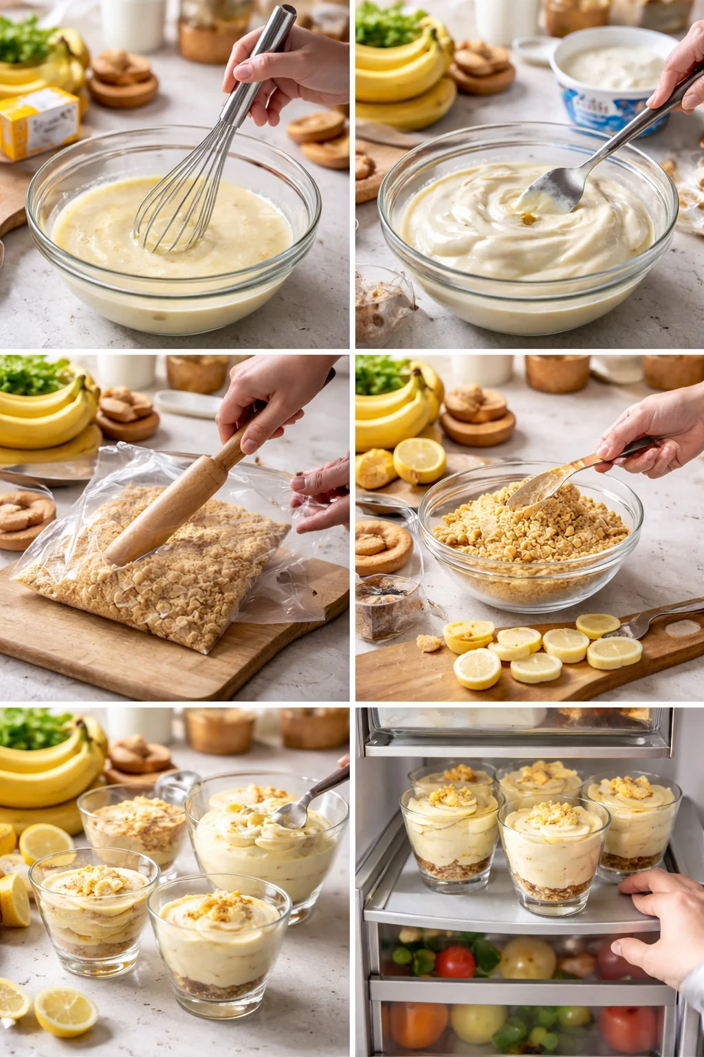 Banana Pudding Cups