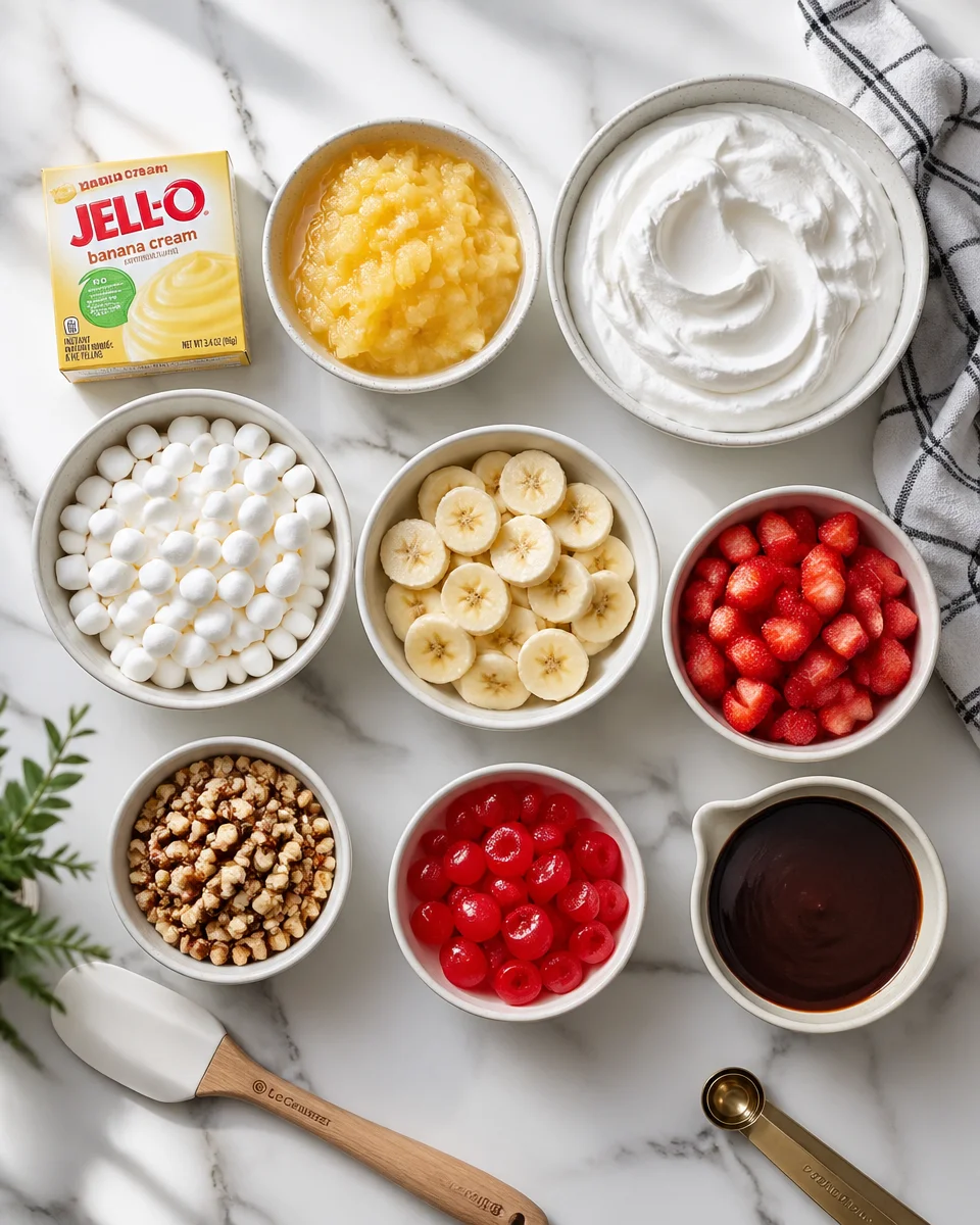 BANANA SPLIT FLUFF SALAD