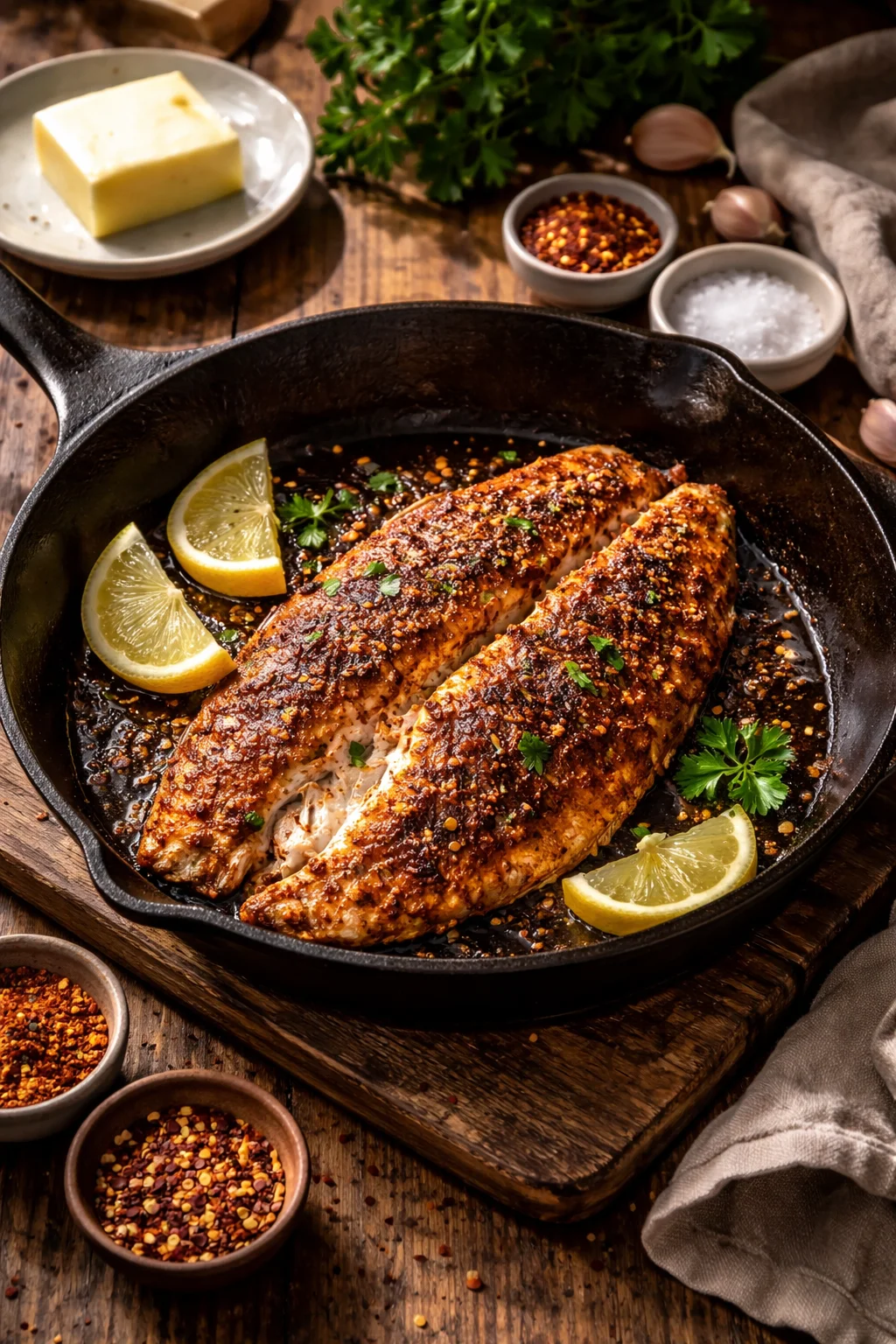 Blackened Redfish Recipe