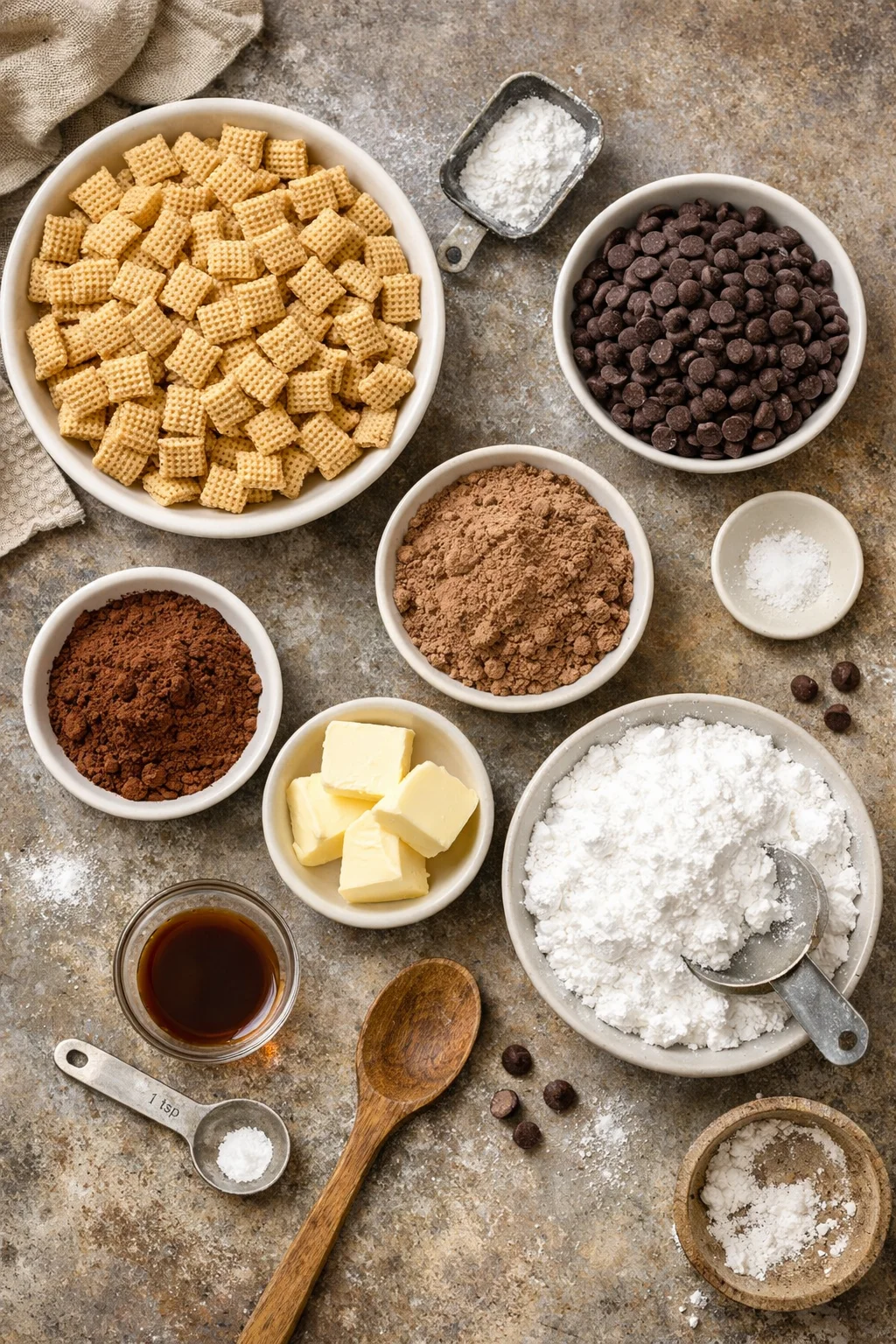Brownie Batter Puppy Chow