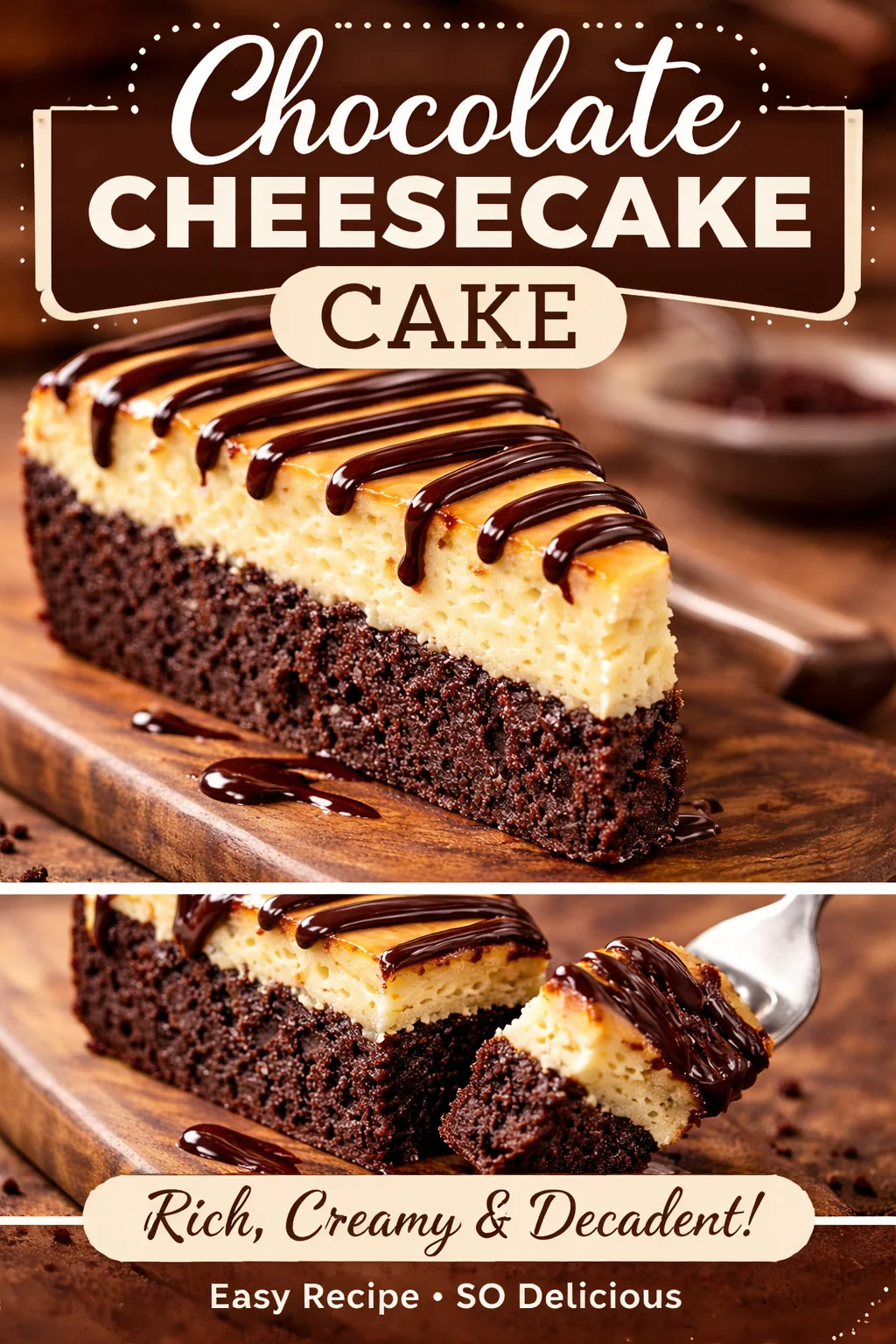 BROWNIE BOTTOM CHEESECAKE