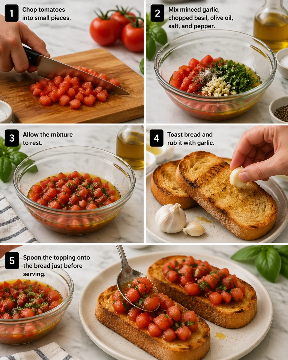 Bruschetta Appetizer