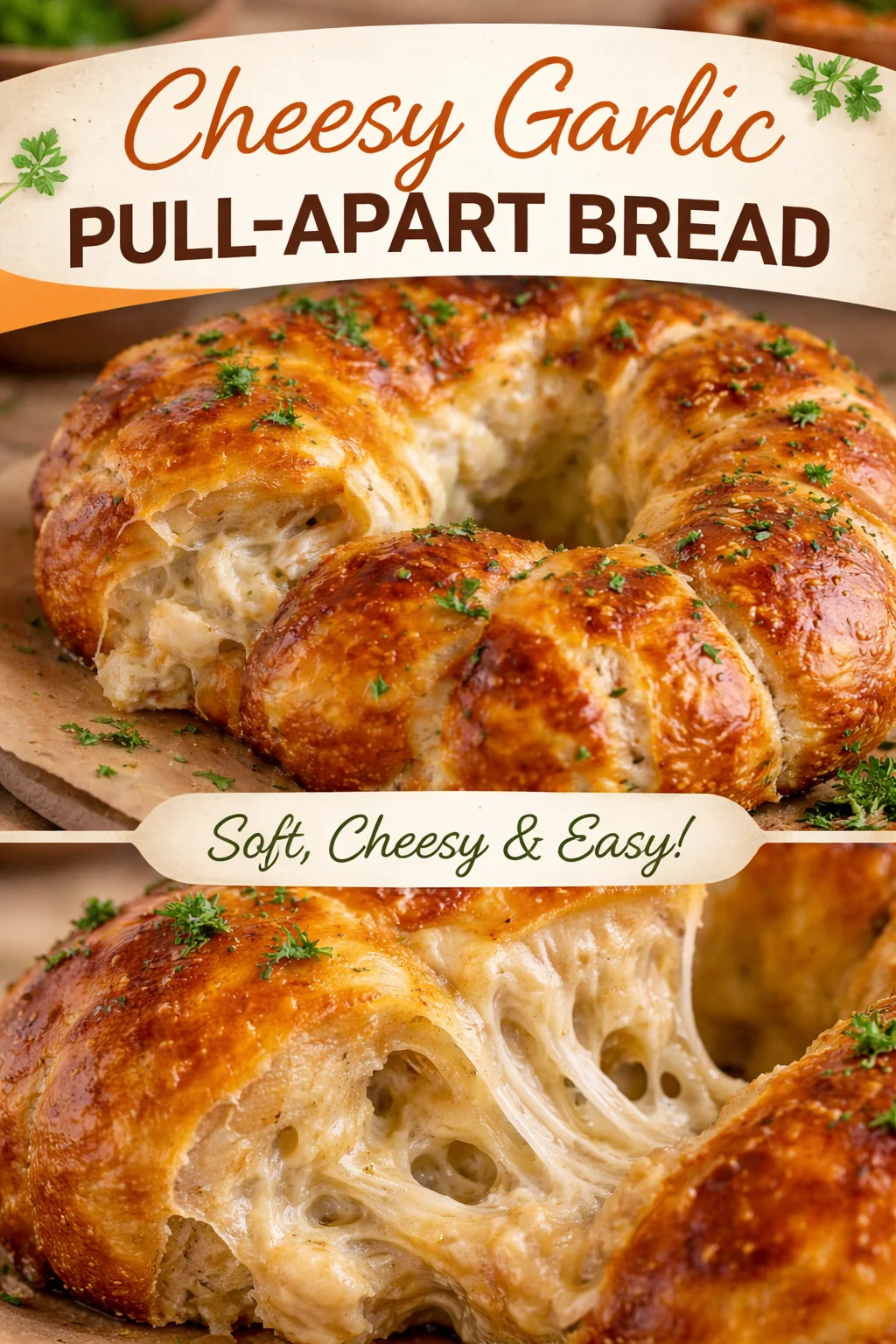 Chicken Alfredo Monkey Bread