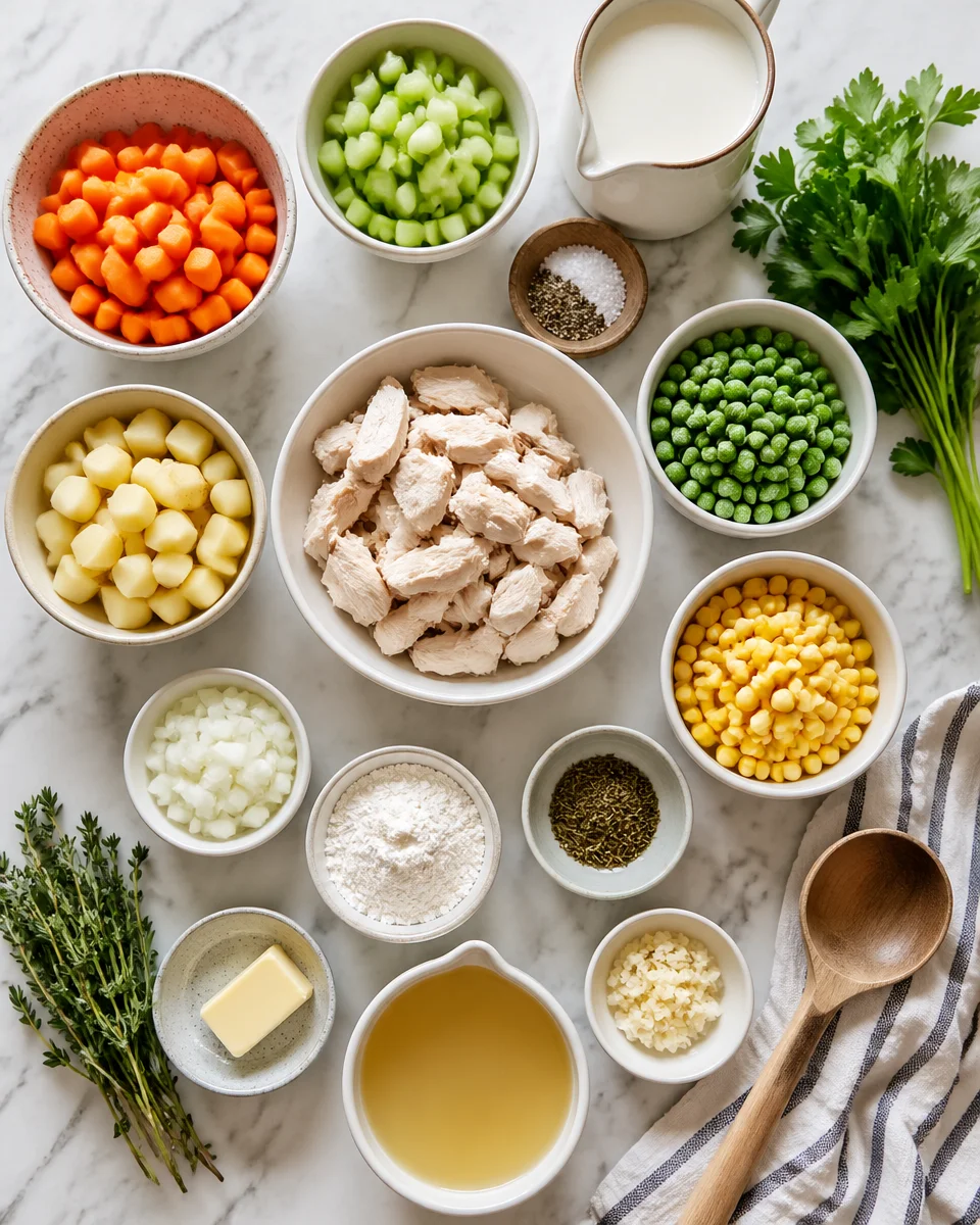 Chicken Pot Pie Soup