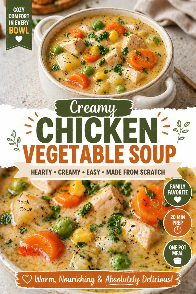 Chicken Pot Pie Soup