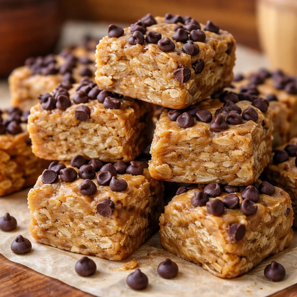 Delicious homemade Copycat Heavenly Hunks oatmeal chocolate chip cookies
