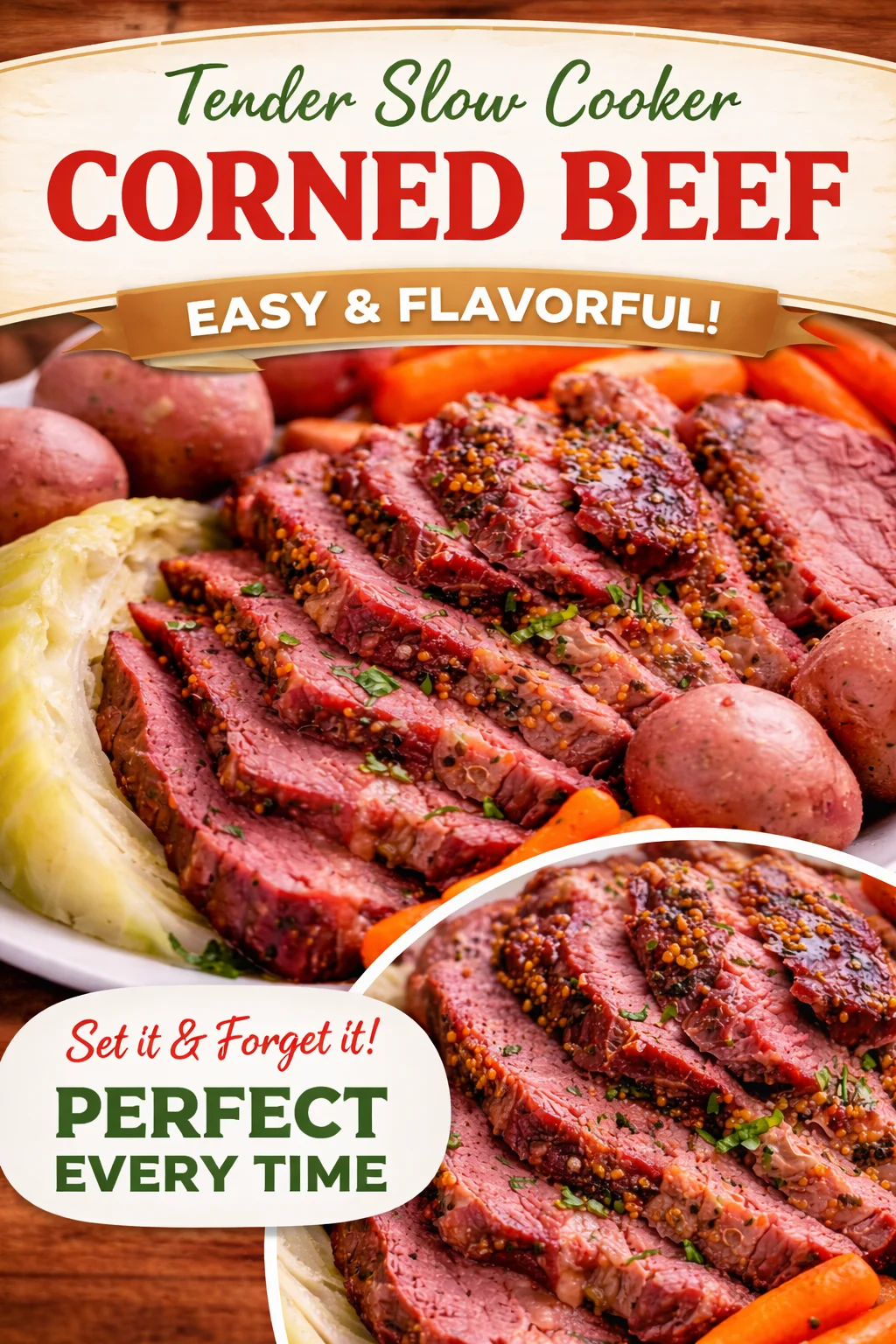 CORNED BEEF & CABBAGE