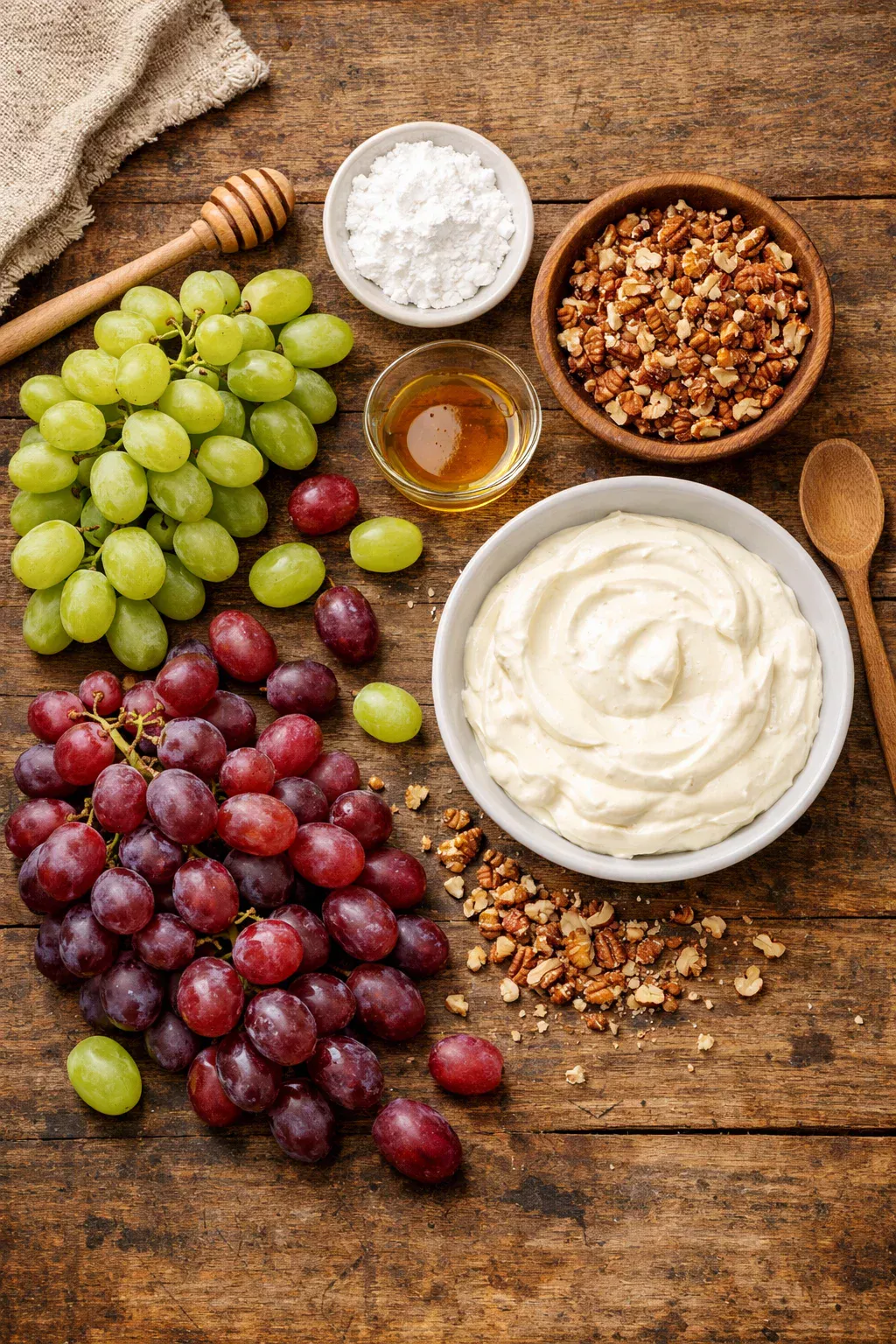 CREAMY GRAPE SALAD