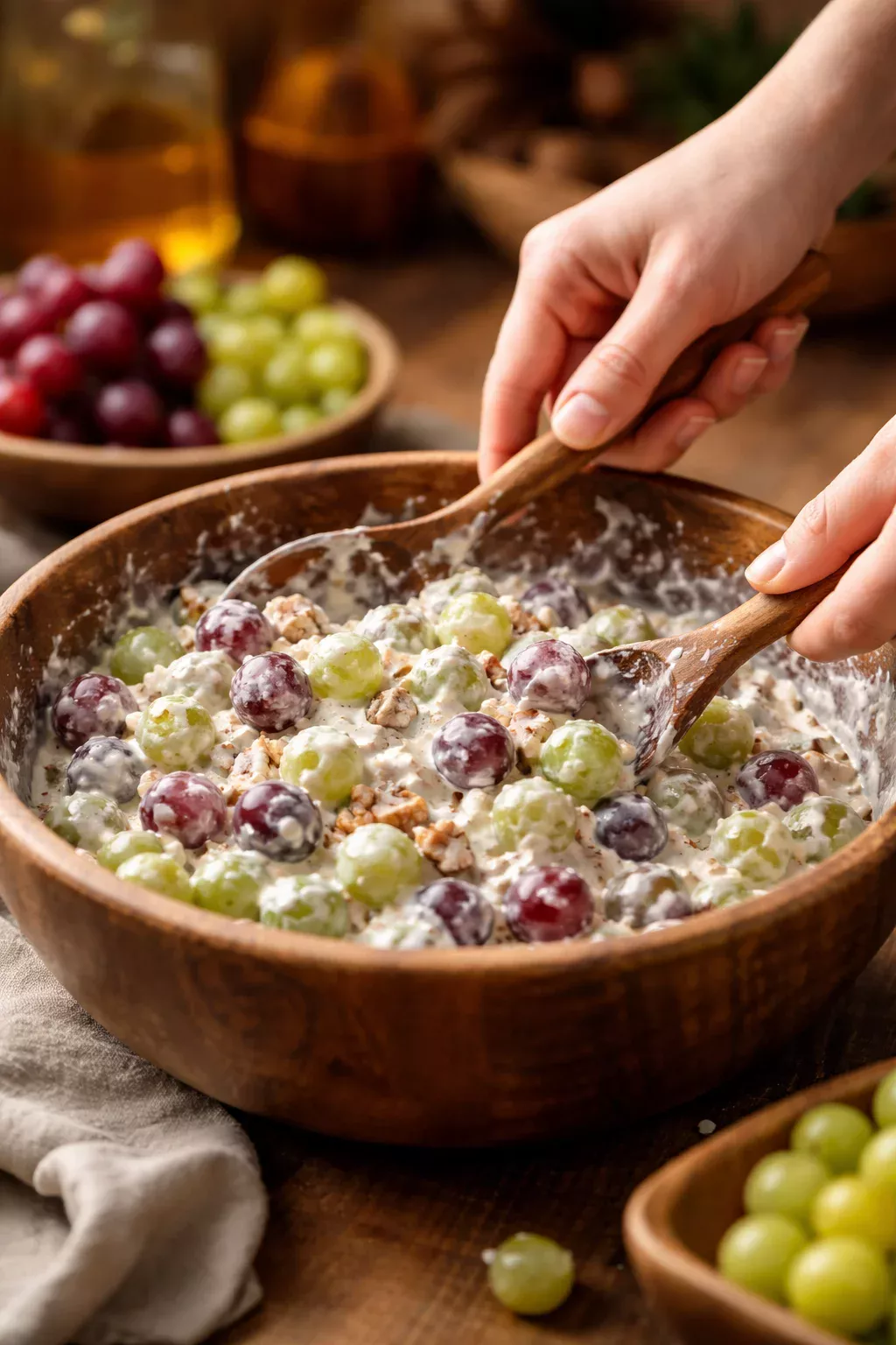CREAMY GRAPE SALAD