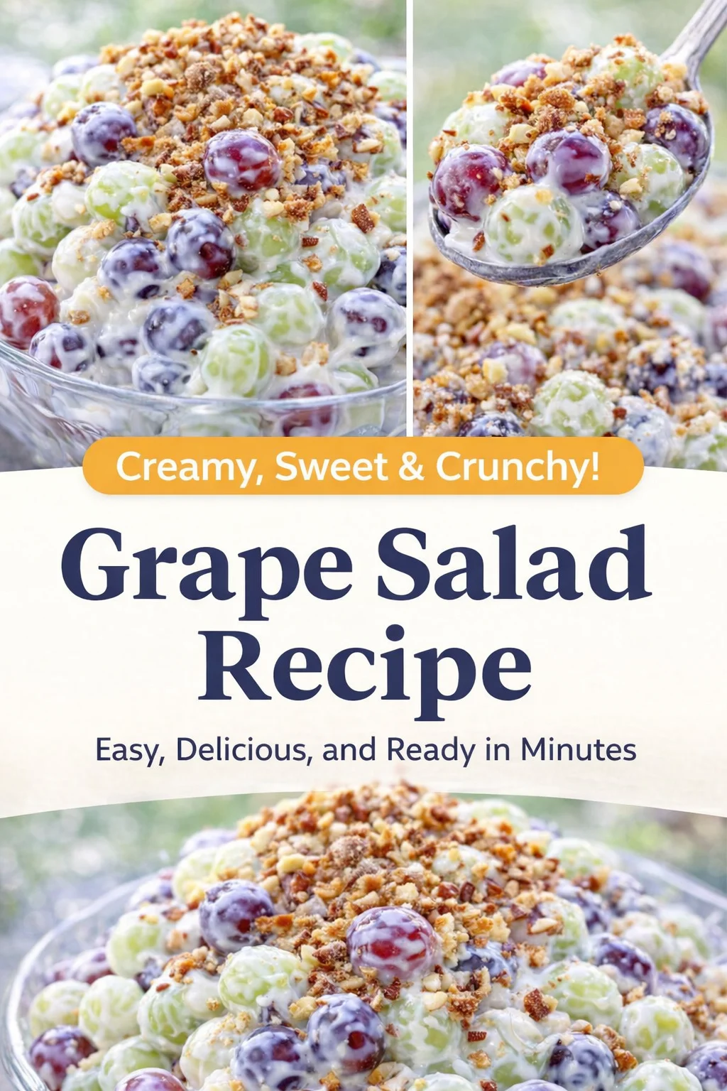 CREAMY GRAPE SALAD