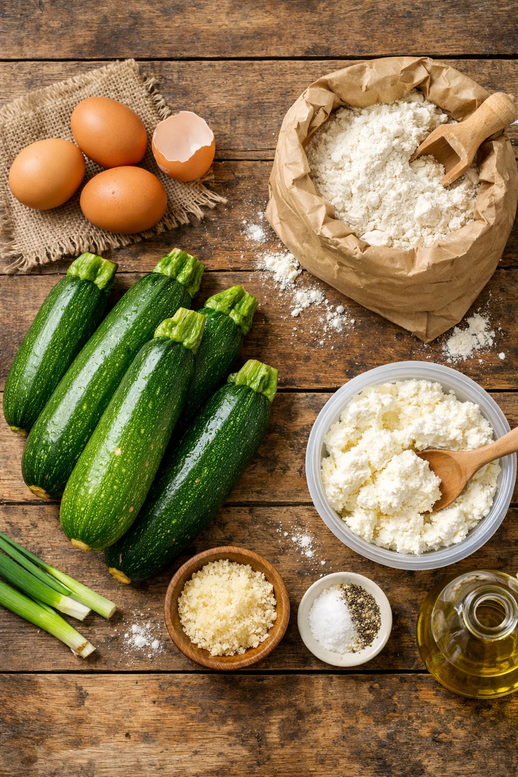 Crispy Zucchini Fritters