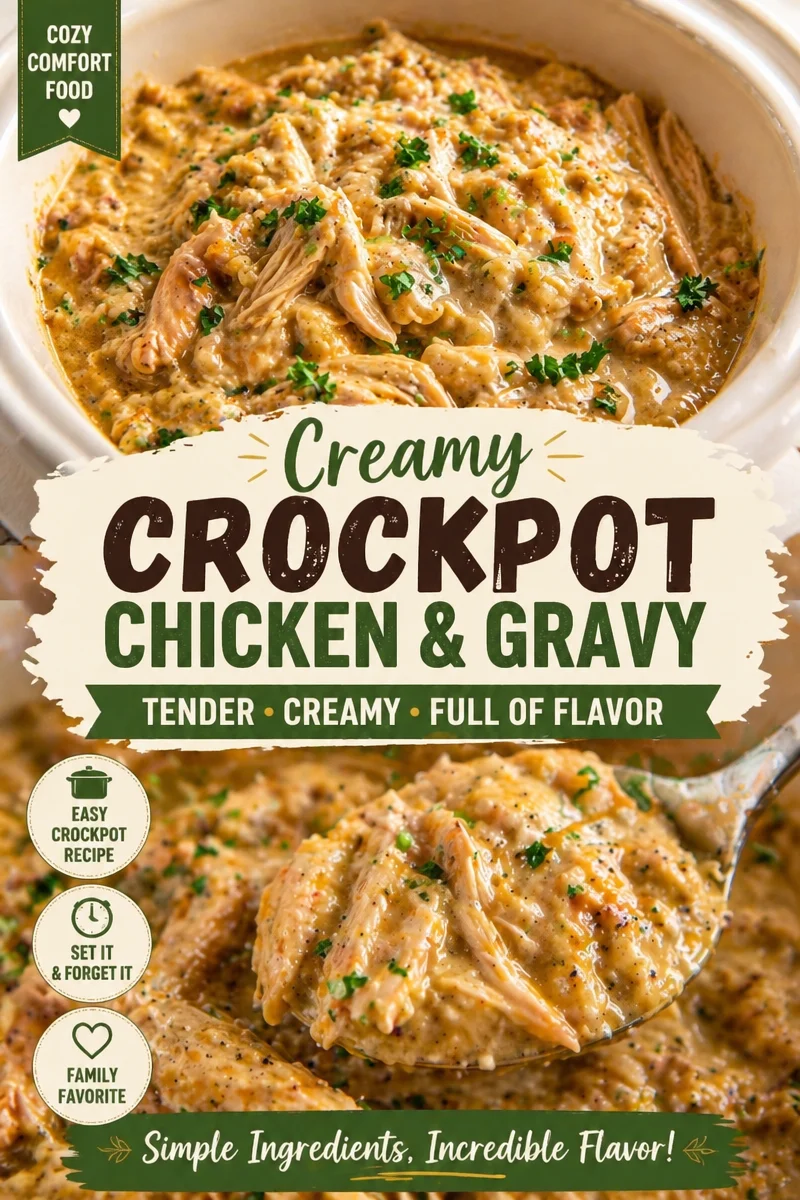 Crock Pot Chicken and Stuffing