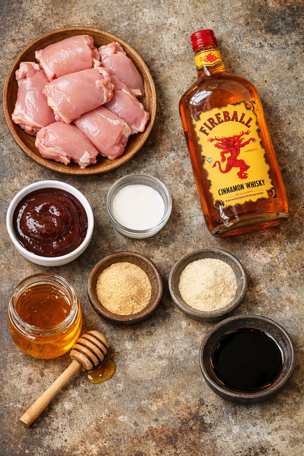 Crock Pot Fireball Chicken