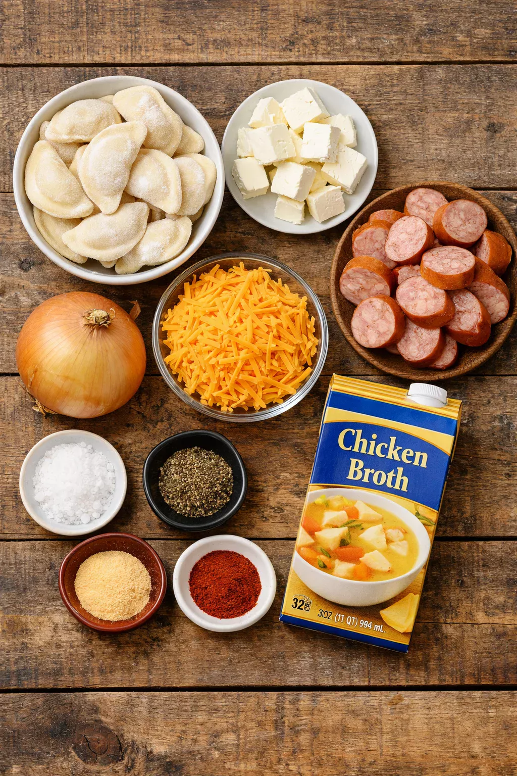 Crock pot Pierogi Casserole