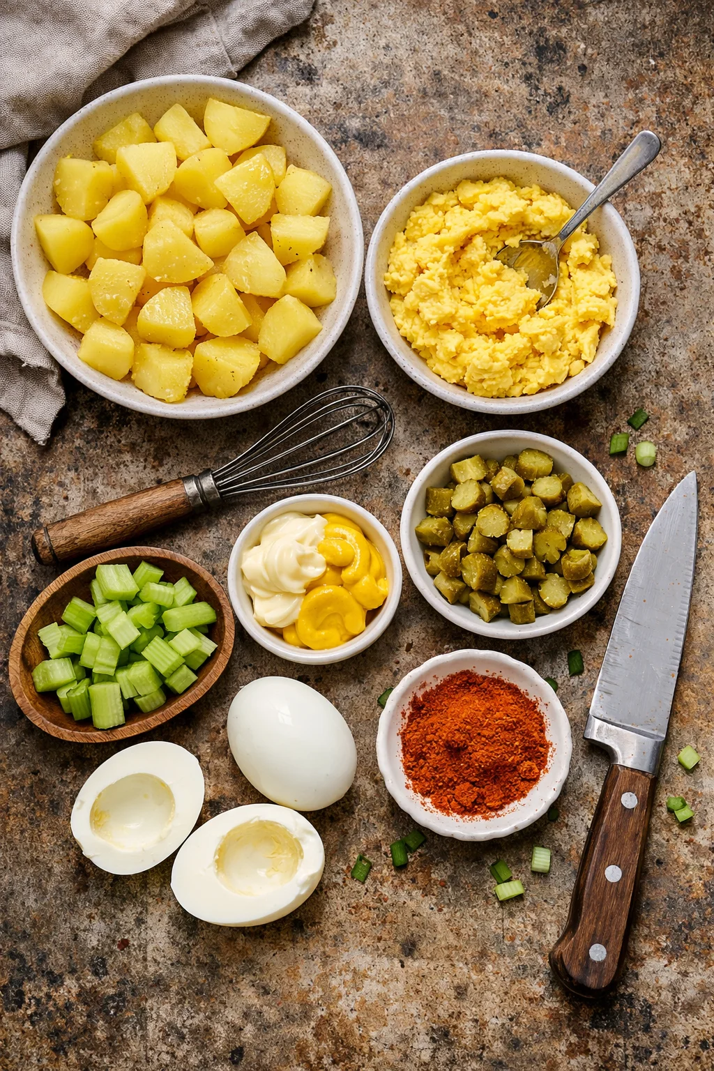 Deviled Egg Potato Salad