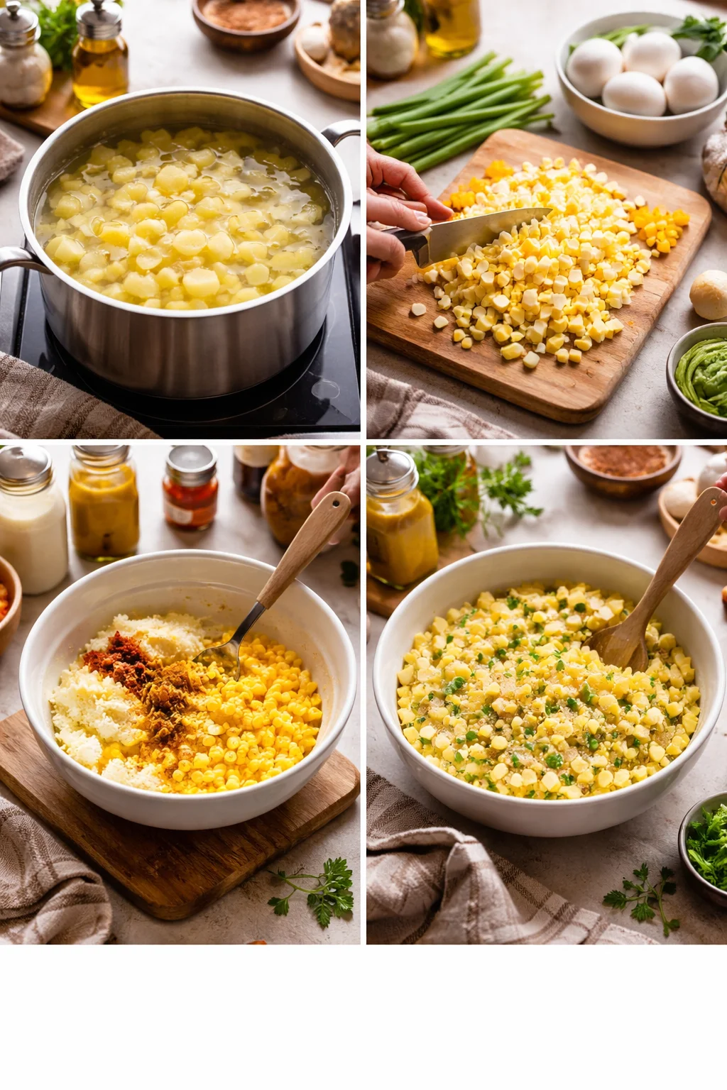 Deviled Egg Potato Salad